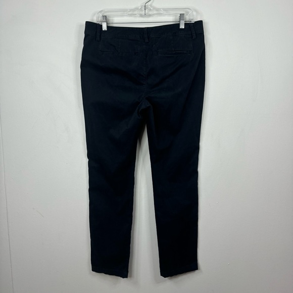 CAbi Women's 5313 The Peyton Multicolor Ribbon Side Stripe Black Pants Size 8 - Picture 2 of 11